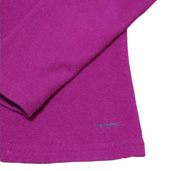 Vintage Patagonia Sweater Capilene 1/4 Zip Mock Pullover Fleece - Picture 5 of 8